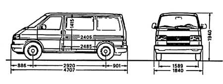  1.1.1.Фургон Volkswagen Transporter
